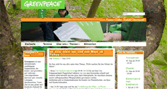 Desktop Screenshot of greenpeace-bonn.de